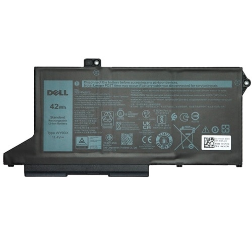 Dell Lithium Ionen-Ersatzakku mit 3 Zellen und 42 Wh für ausgewählte Laptops 1