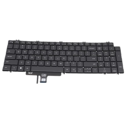 Dell Tastatur mit Hintergrundbeleuchtung für Englisch (US) mit 99 Tasten 1