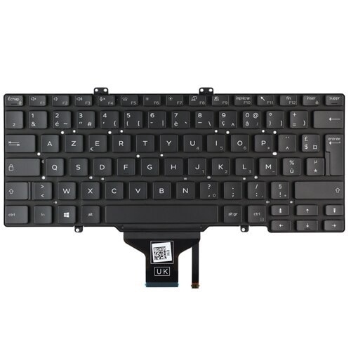 Dell Tastatur mit Hintergrundbeleuchtung, 82 Tasten, Französisch (Europa) 1