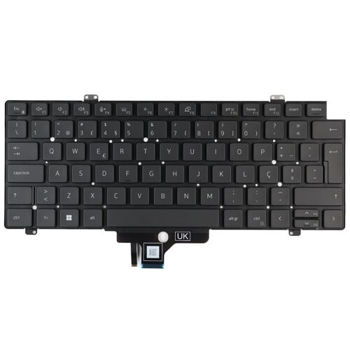 Dell Tastatur mit Hintergrundbeleuchtung, 80 Tasten, Iberisch (Portugal) 1