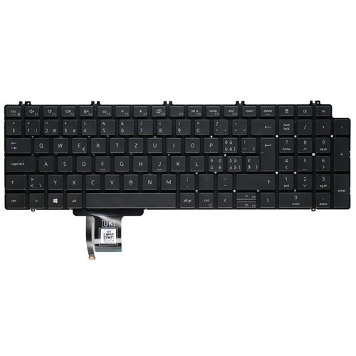 Dell Tastatur mit Hintergrundbeleuchtung für Schweizer mit 100 Tasten 1