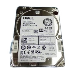 Dell 2.4TB 10K 1/min SAS Selbstverschlüsselnd 12Gbit/s 512e 2.5&quot; Hot-plug Festplatte FIPS140 1