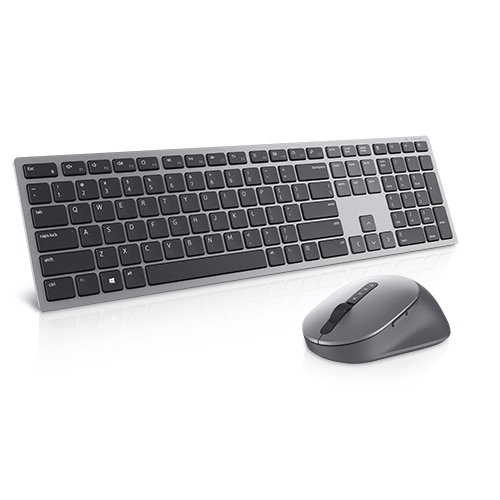 Dell Premier-Mehrgeräte-Wireless-Tastatur und -Maus - KM7321W - deutsch (QWERTZ)