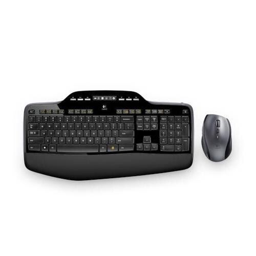 Logitech Wireless Desktop MK710 - Tastatur - drahtlos - 2.4 GHz - Maus - kabelloser Empfänger (USB) 1