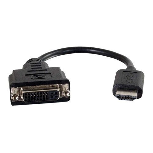 C2G HDMI to Single Link DVI-D Adapter Converter Dongle - Videoanschluß - 20.3 cm 1