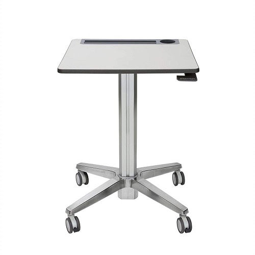 LearnFit® mobiler Steh-Sitz Tisch (84 - 125 cm) 1