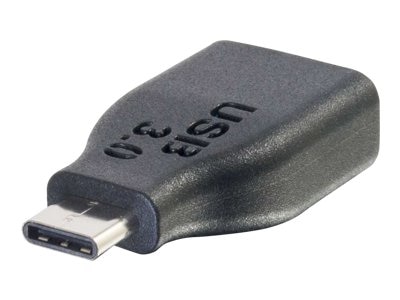 C2G USB 3.1 Gen 1 USB C to USB A Adapter M/F - USB Type C to USB A Black - USB Typ-C-Adapter - USB Typ A bis USB-C 1