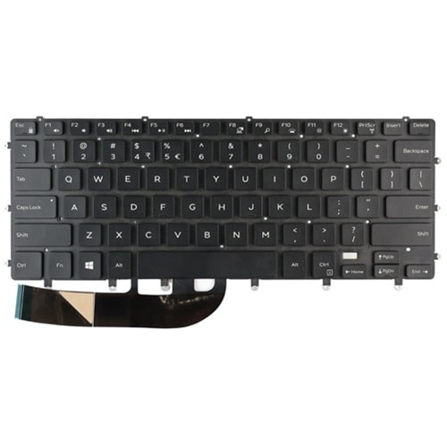 Dell Tastatur mit Hintergrundbeleuchtung für Englisch (International) mit 80 Tasten  1