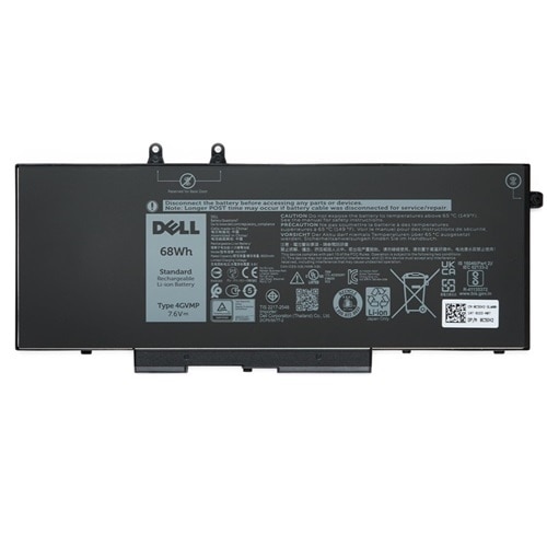 Dell Lithium Ionen-Ersatzakku mit 4 Zellen und 68 Wh für ausgewählte Laptops 1