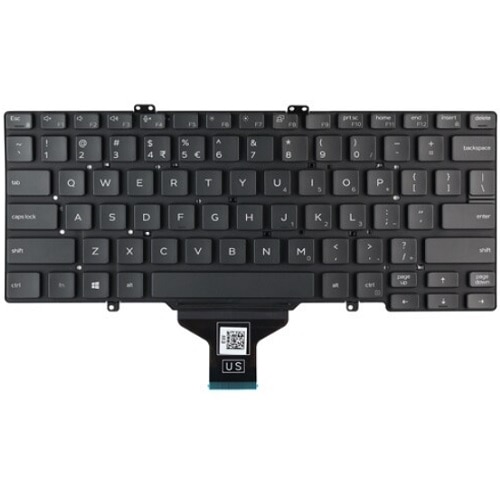 Dell Tastatur ohne Hintergrundbeleuchtung für Englisch (International) mit 81 Tasten 1