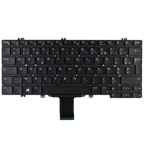 Dell Tastatur mit Hintergrundbeleuchtung, 83 Tasten, Französisch (Europa) 1