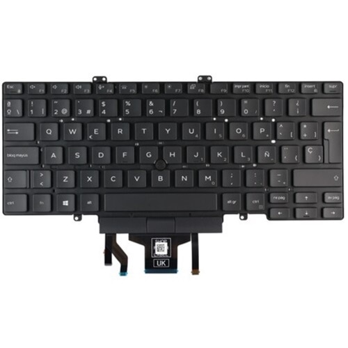 Dell Tastatur mit Hintergrundbeleuchtung für Spanisch (Kastillanisch) mit 82 Tasten 1