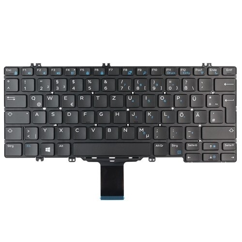 Dell Tastatur ohne Hintergrundbeleuchtung für Deutsche mit 83 Tasten 1