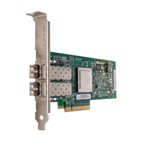 Dell Qlogic QLE2562 Dual Port 8Gb Fibre Channel PCIe Host Bus Adapter - Full-Height Device 1