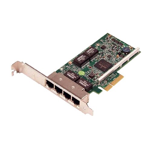 Dell Broadcom 5719 Quad Port 1 Gigabit Network Interface Card Low Profile, Kit 1