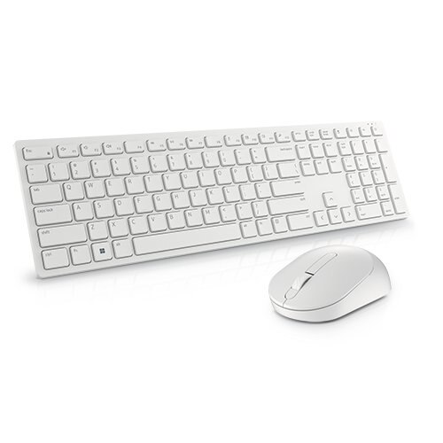Dell Pro Wireless keyboard and mouse KM5221W-White