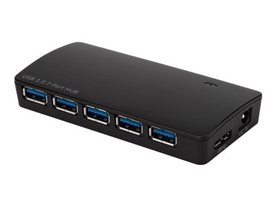 7-port Targus USB 3.0 7-Port Hub with Fast Charging - Hub - 7 x SuperSpeed USB 3.0 - desktop 1