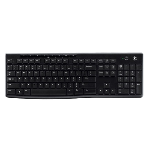 Logitech Wireless Keyboard K270 - Keyboard - wireless - 2.4 GHz 1