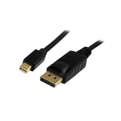 StarTech.com 6ft Mini DisplayPort to DisplayPort Cable - M/M - mDP to DP 1.2 Adapter Cable - Thunderbolt to DP w/ HBR... 1