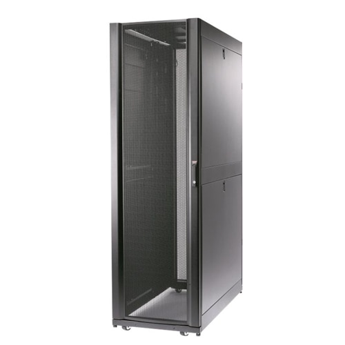 NetShelter SX 42U/600mm/1200mm Enclosure with Roof and Sides Black #AR3300 1