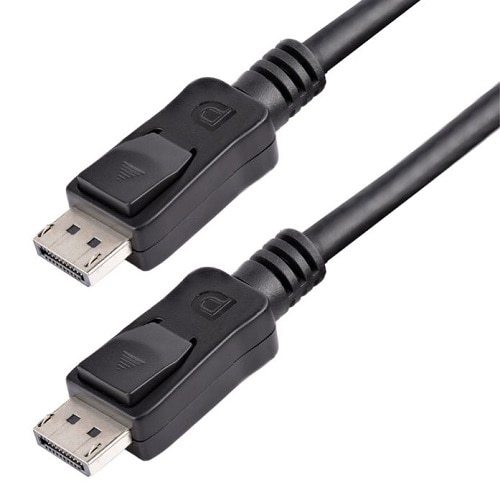 StarTech.com 2m Certified DisplayPort 1.2 Cable M/M with Latches DP 4k - DisplayPort cable - 2 m 1