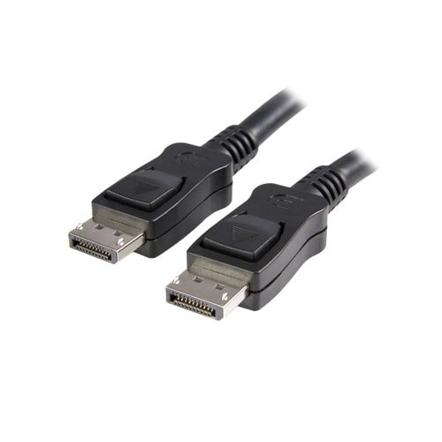 StarTech.com 1m DisplayPort 1.2 Cable with Latches M/M DisplayPort 4k - DisplayPort cable - 1 m 1