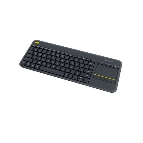 forene Teenager historie Logitech Wireless Touch Keyboard K400 Plus - Keyboard - wireless - 2.4 GHz  - black | Dell Australia