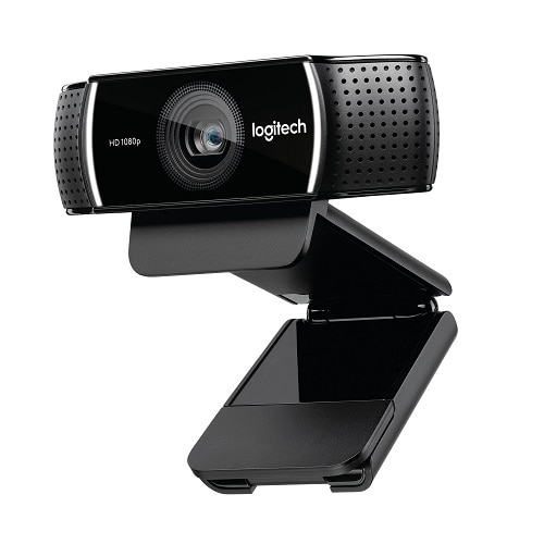 Logitech C922 Pro Stream Webcam - Web camera - colour - 1920 x 1080 - 720/60p, 1080/30p - audio - USB 2.0 - H.264 1