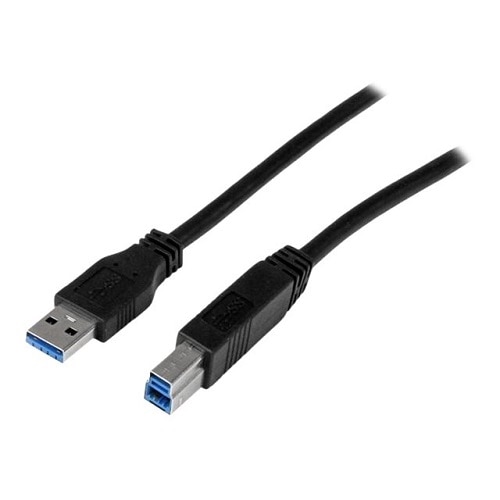 StarTech.com 2m 6 ft Certified SuperSpeed USB 3.0 A to B Cable Cord - USB 3 Cable - 1x USB 3.0 A (M), 1x USB 3.0 B (M... 1