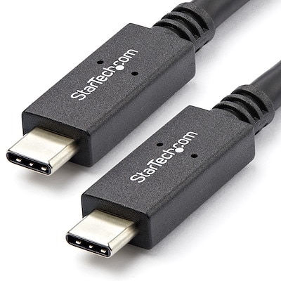 StarTech.com USB C Cable - 3 ft / 1m - with Power Delivery (5A) - M/M - USB 3.1 (10Gbps) - USB-IFCertified 1