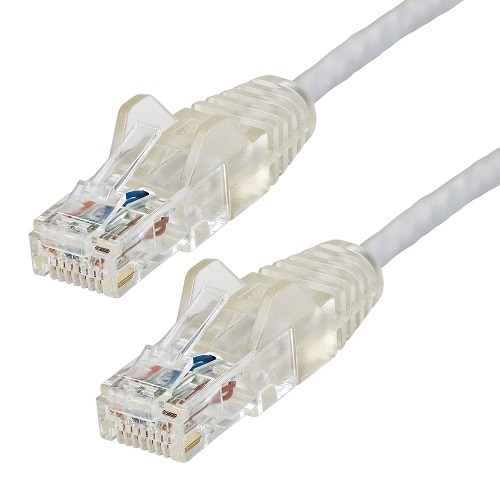 StarTech.com 1m CAT6 Cable - Slim - Snagless RJ45 Connectors - Grey 1
