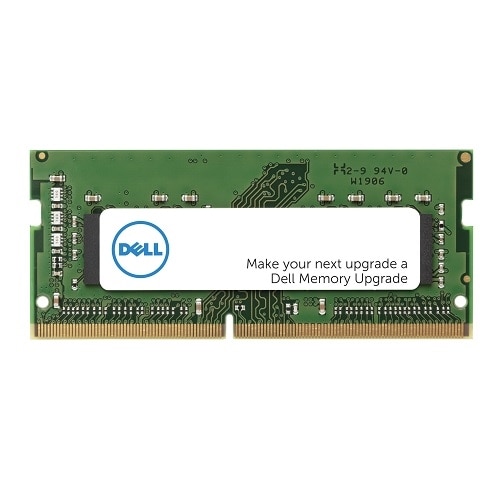 Dell Memory Upgrade - 8 GB - 1Rx8 DDR4 SODIMM 3200 MT/s ECC (Not compatible with Non-ECC) 1