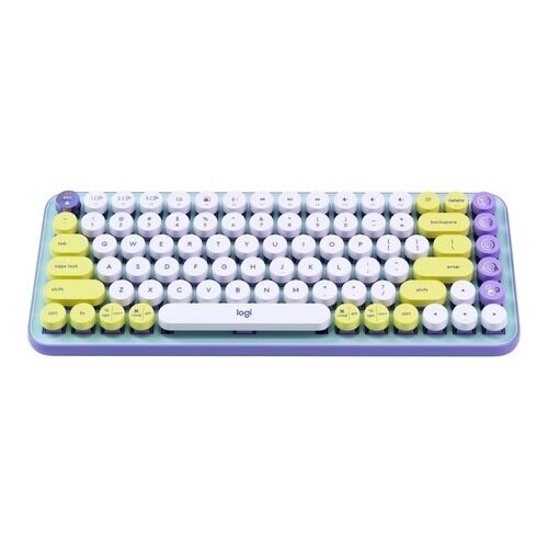 logitech pop keys wireless mechanical emoji keyboard