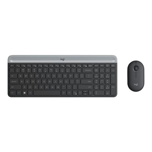 Logitech MK470 Slim Wireless Combo - Keyboard and mouse set - Black 1