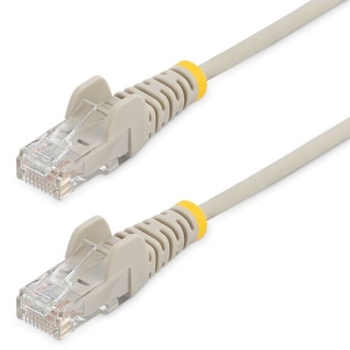 StarTech.com 2m CAT6 Cable - Slim - Snagless RJ45 Connectors - Grey 1