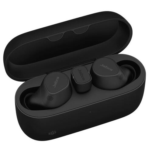 Jabra Evolve2 Buds MS - True wireless earphones with mic, in-ear - Bluetooth - ANC - USB-C via Bluetooth adapter - black 1