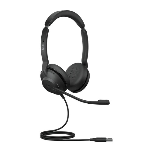 Jabra Evolve2 30 SE MS Stereo - Headset - on-ear - wired - USB-A - noise isolating - Certified for Microsoft Teams 1
