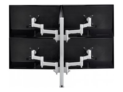 ATDEC QUAD Monitor Arm Desk Mount - upto 30in - Built-in Arm Rotation Limiter -Quick Display Release 1