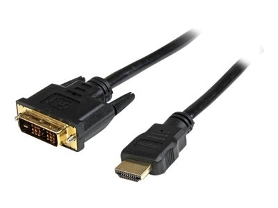 StarTech.com 1m HDMI to DVID Cable M/M - Video cable - HDMI (M) to DVI-D (M) - 1 m - shielded - black 1