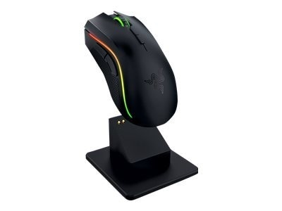 Razer Mamba Chroma - Mouse - right-handed - laser - 9 buttons - wireless, USB black | Dell Canada
