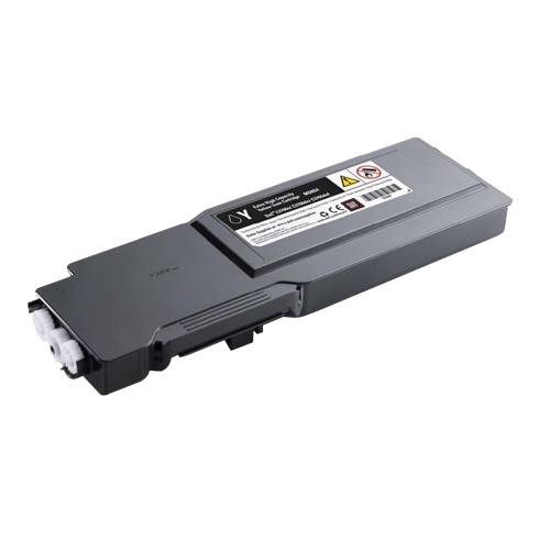 Dell C3760n/C3760dn/C3765dnf Yellow Toner - 9000 pg extra high yield -- part MD8G4 sku 331-8430 1