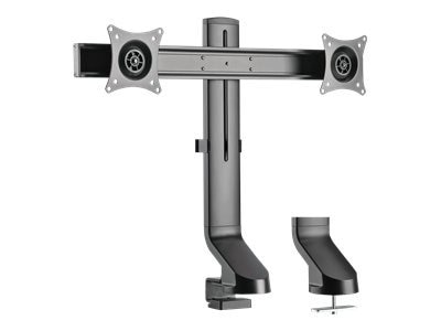 Tripp Lite Dual-Display Monitor Arm with Desk Clamp and Grommet - Height Adjustable, 17-inch to 27-inch Monitors - de... 1