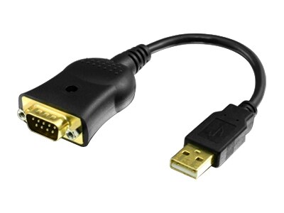 Aluratek AUS100 - Serial adapter - USB - RS-232 1