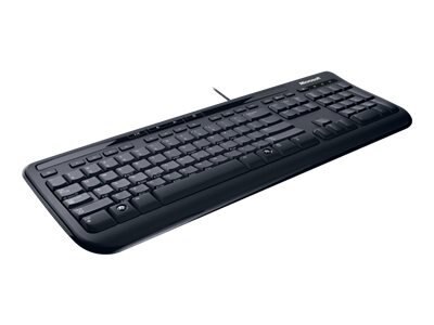 Microsoft Wired Desktop 600 for Business - Keyboard and mouse set - USB - Canadian French - black 1
