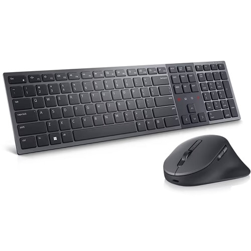 Dell Wireless Keyboard and Mouse (KM3322W) : Computer Accessories