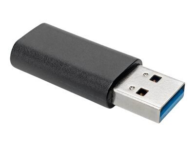 Tripp Lite USB 3.0 Adapter Converter USB-A to USB Type C M/F USB-C - USB adapter - USB Type A (M) to USB-C (F) - USB 3.0 - 5 V - 900 mA - molded - black 1