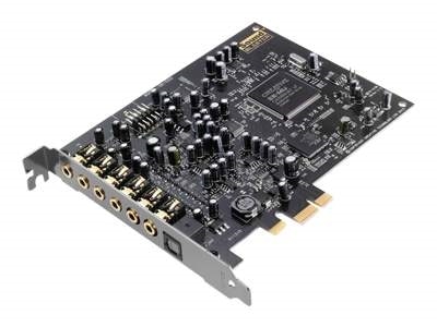 Creative Sound Blaster Audigy RX - Sound card - 24-bit - 192 kHz - 106 dB SNR - 7.1 - PCIe - Creative E-MU 1