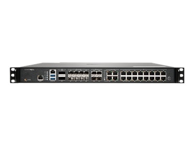 SonicWall NSa 6700 - Essential Edition - security appliance - with 1 year TotalSecure - 10 GigE, 40 Gigabit LAN, 5 GigE, 2.5 GigE, 25 Gigabit LAN - 1U - rack-mountable 1