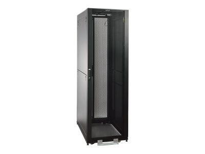 Tripp Lite 42U Rack Enclosure Server Cabinet Doors & Sides 2400lb Capacity - Rack - cabinet - black - 42U - 19-inch 1