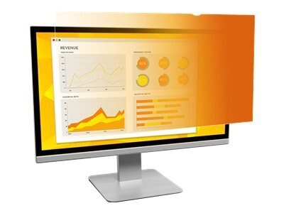 3M Gold Privacy Filter for 21.5-inch Widescreen Monitor - Display privacy filter - 21.5-inch wide - gold 1